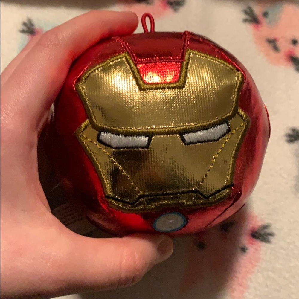Hallmark Iron Man fluffball plushie